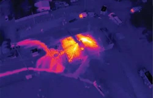 消防无人机在火灾中有哪些表现?(图2) 消防无人机在火灾中有哪些表现?(图2)